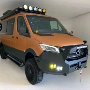 Baja Designs LP9 lights and rear LED cubes on 2020 Sprinter 4x4