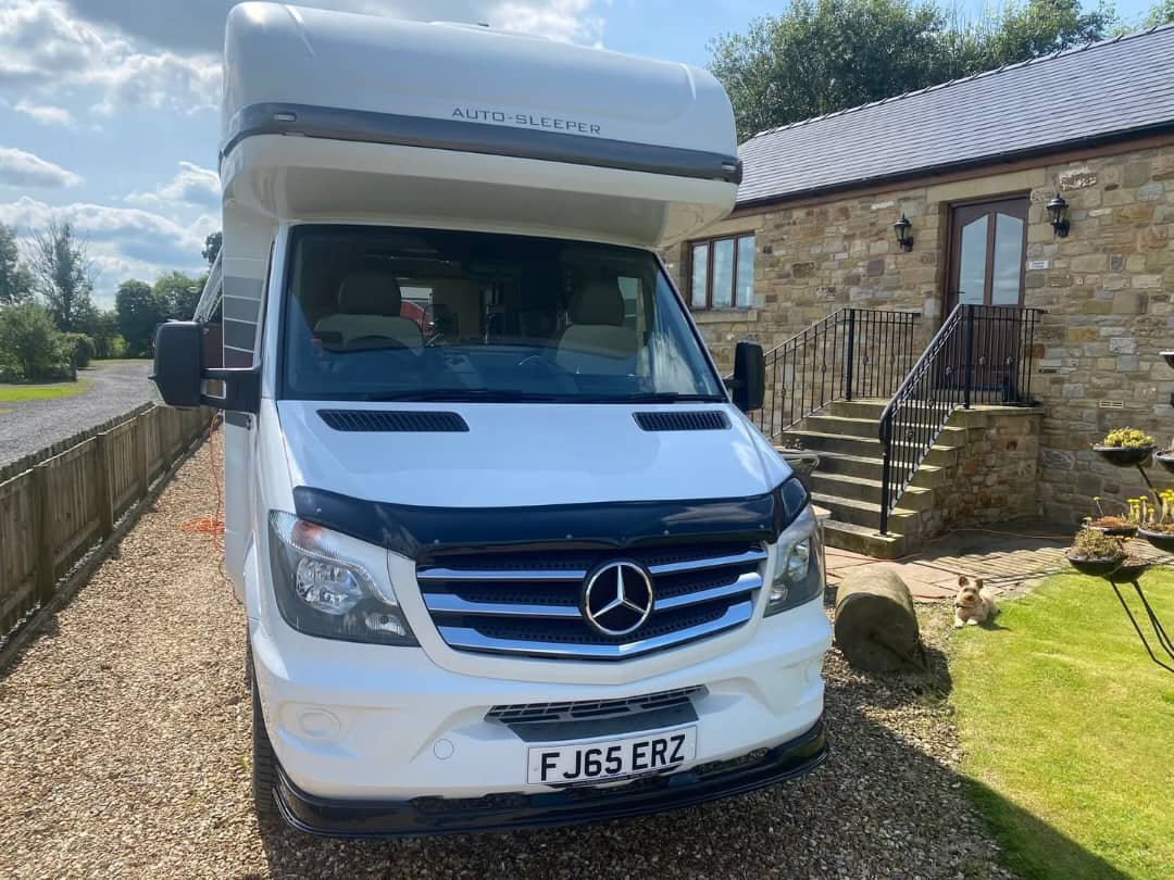 City water connection port on Unity 24TB motorhome
