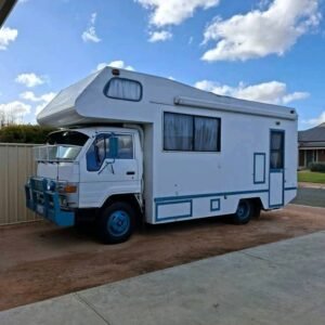 Driver side exterior view of the Autosleeper Stanton