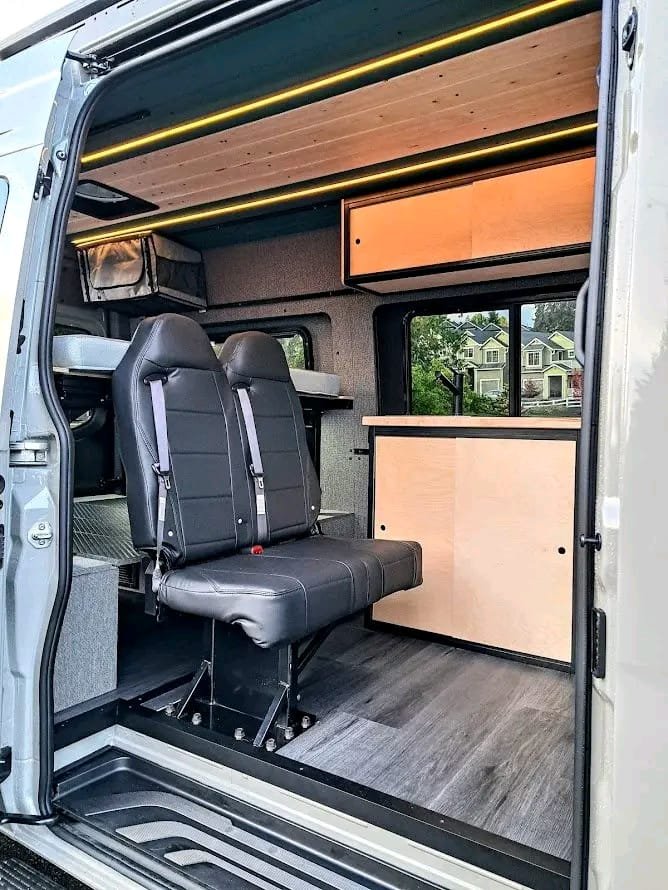 Exterior entry door on 2016 Mercedes-Benz Sprinter van