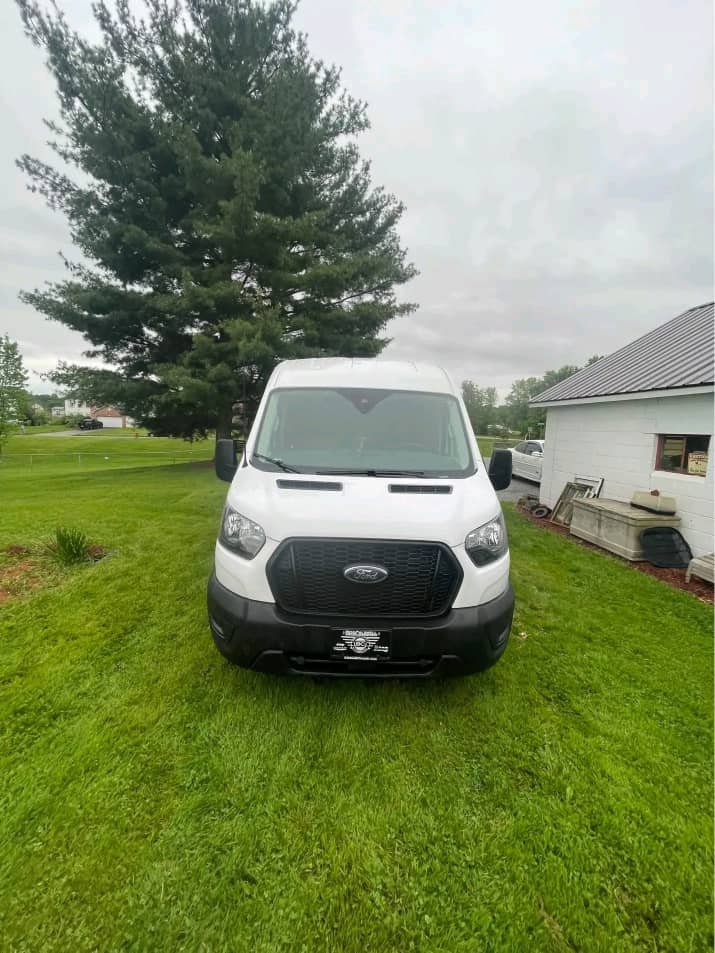 Front exterior view of 2016 Ram ProMaster 2500 campervan