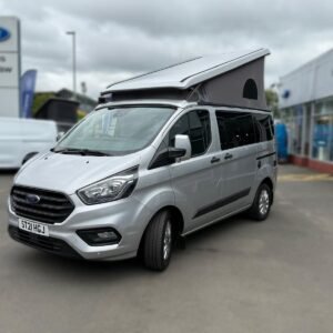 Front exterior view of the 2025 Next-Gen Nugget Pop-Top Campervan