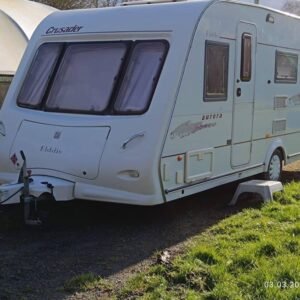 A-frame hitch system of Elddis Crusader Aurora