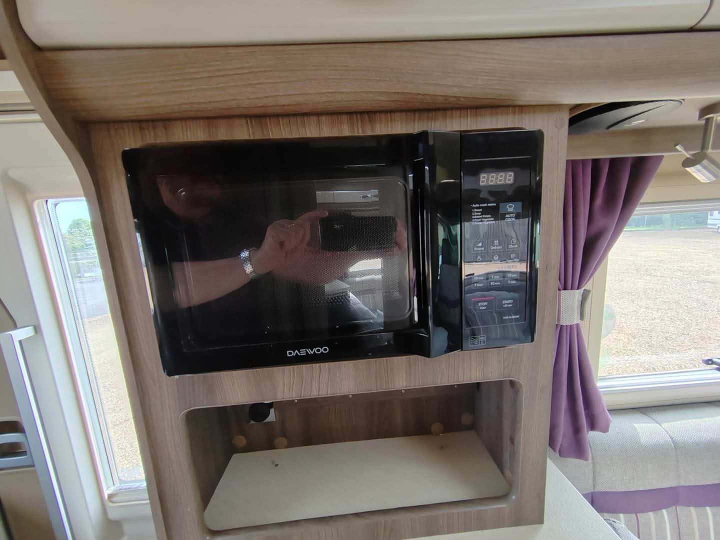 Microwave inside Unity 24TB kitchen