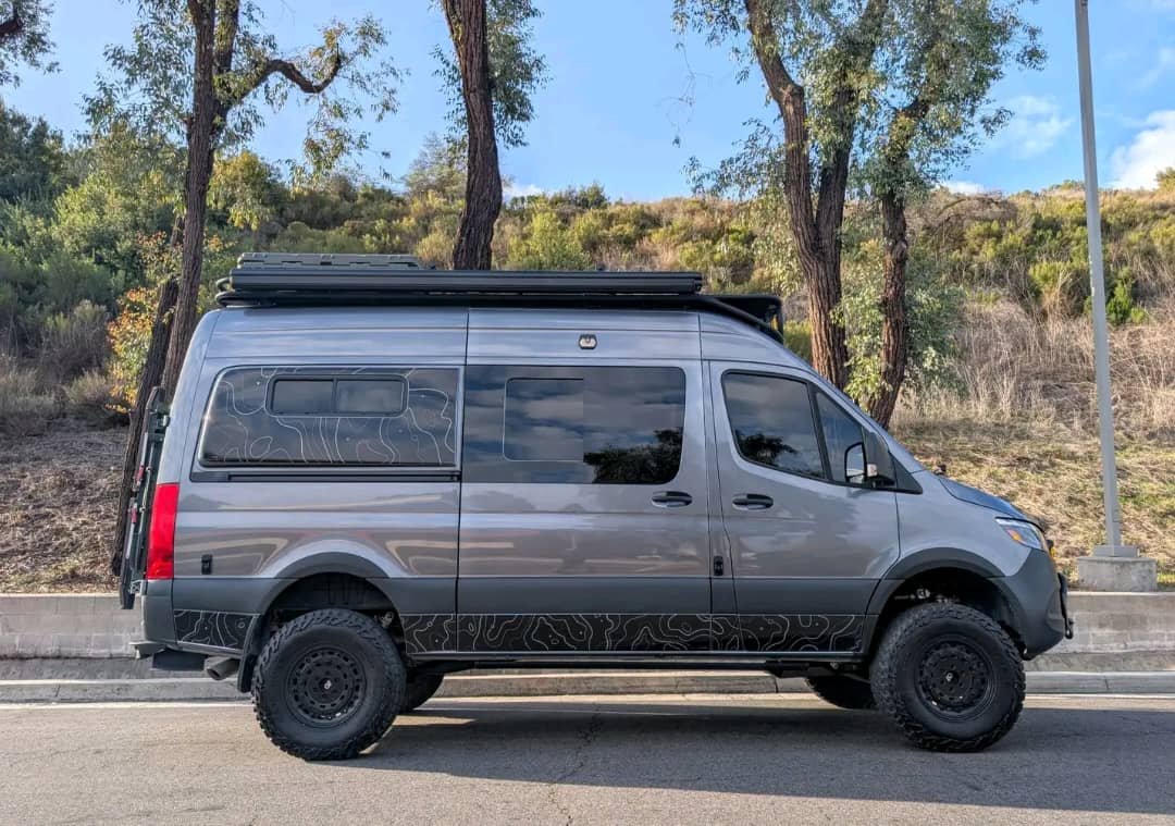2020 Mercedes Sprinter 4x4 Camper – Rossmönster Build Adventure Conversion - Image 12