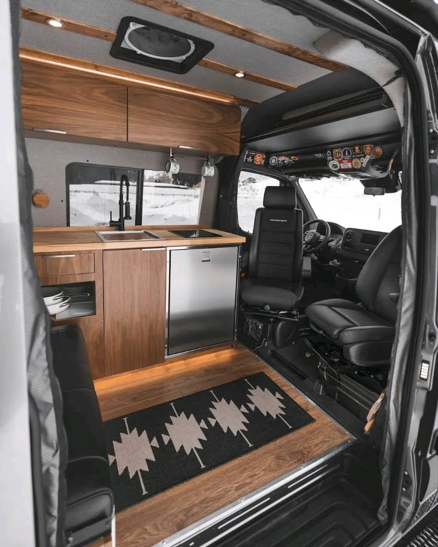 2020 Mercedes Sprinter 4x4 Camper – Rossmönster Build Adventure Conversion - Image 14