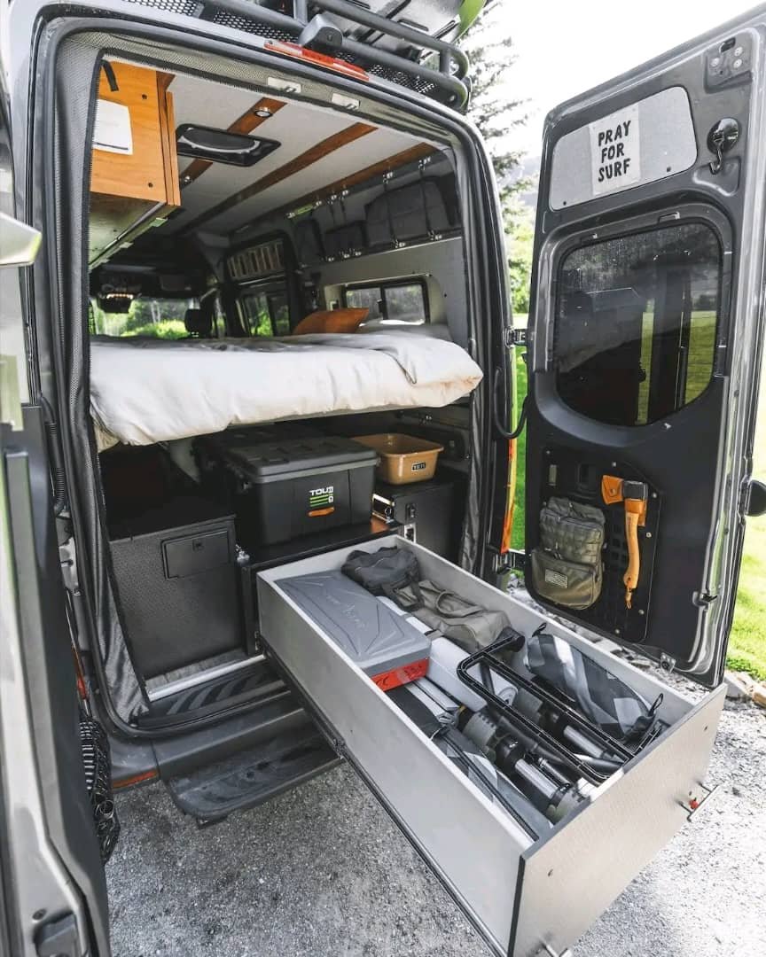 2020 Mercedes Sprinter 4x4 Camper – Rossmönster Build Adventure Conversion - Image 15