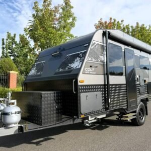 off road camper van​ Stallion Colt DO-35 off-road hitch and A-frame