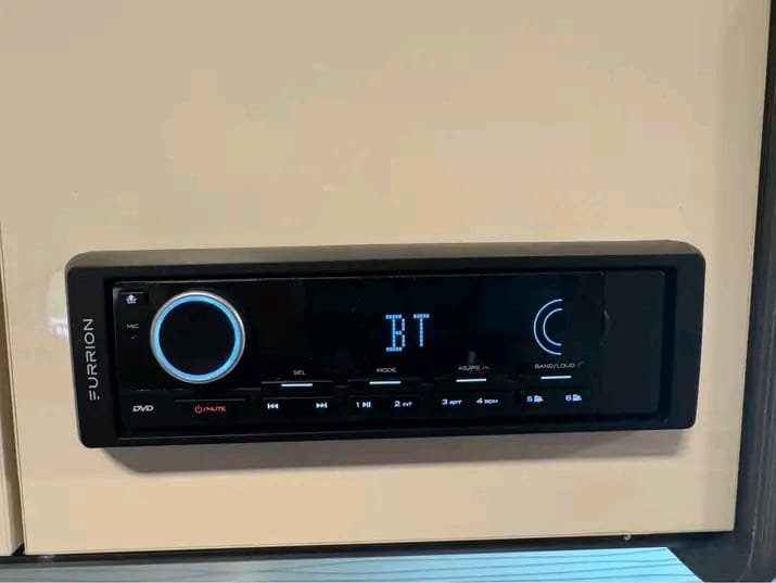 Bluetooth electronic control system in Jayco Journey Outback caravan