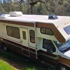 jayco eagle camper trailer Drone view of 1993 Jayco Eagle 29ft motorhome