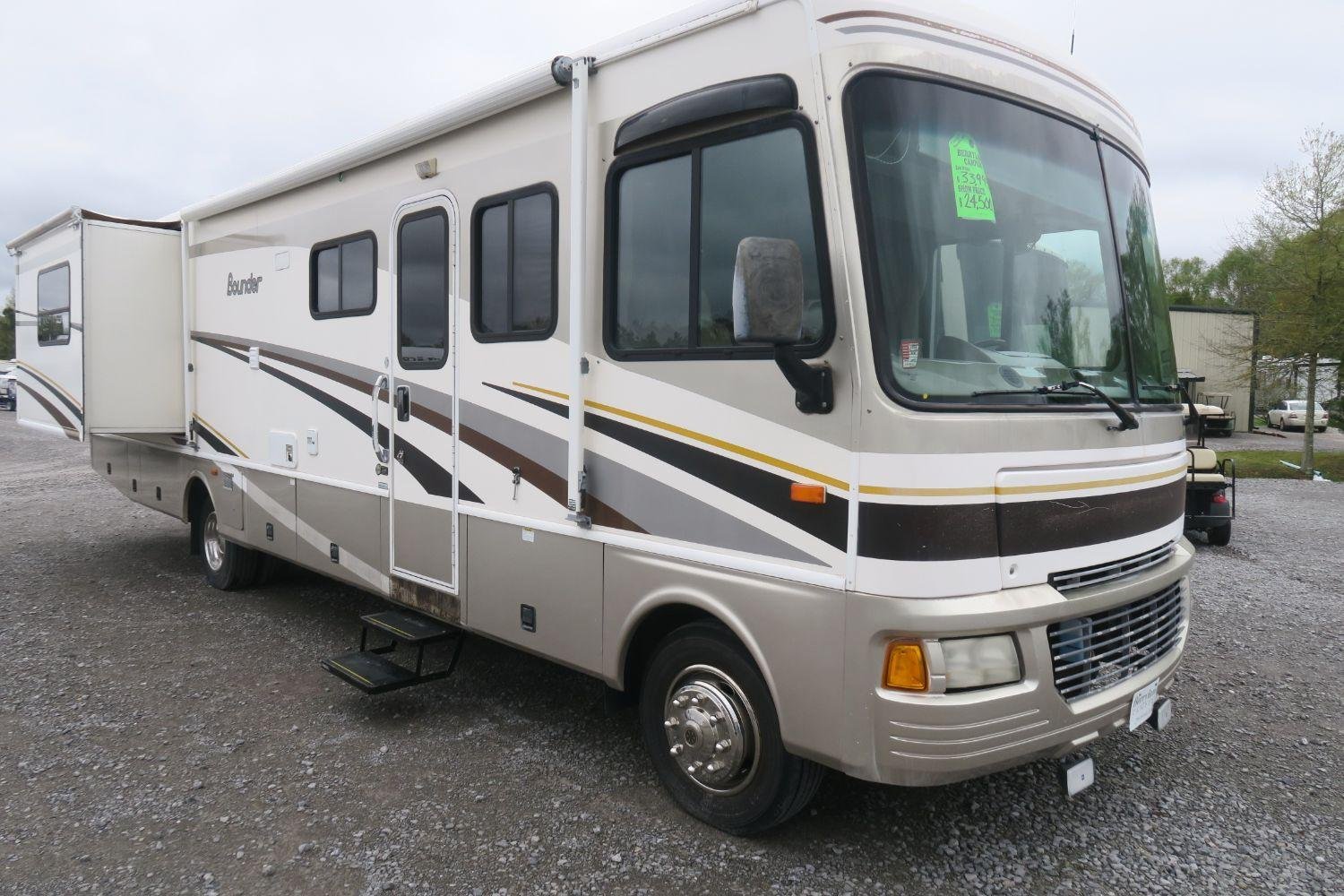 8.1L Vortec gasoline V8 engine in fleetwood motorhomes for sale