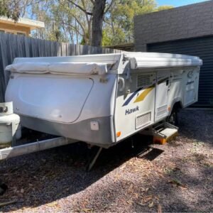 2010 jayco camper trailer front exterior view