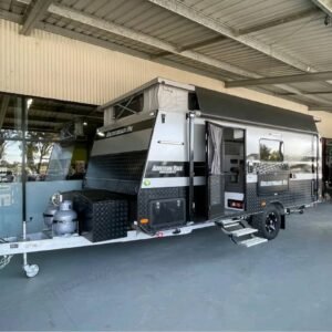 Goldstream 1800 EWBST hitch and drawbar travel trailer sleeps 4