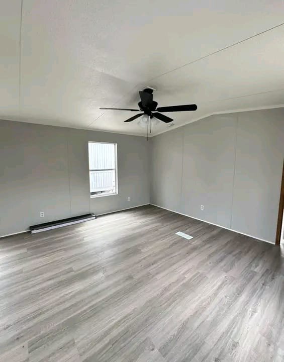 Interior flooring and living space in 2024 single wide home