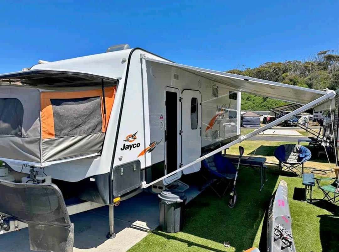 Outdoor family arragement jayco toy hauler for sale
