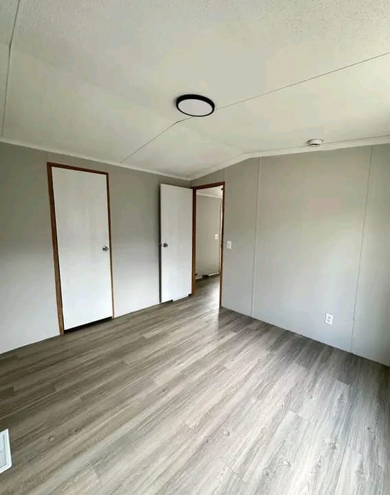 Second bedroom in 2 bed manufactured home
