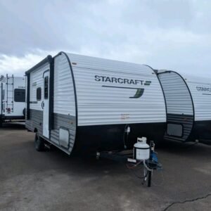 Travel trailer starcraft Autumn Ridge AR-One exterior front view