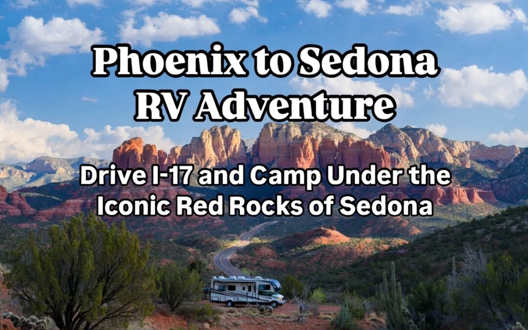 Phoenix to Sedona RV Adventure: Drive I-17 and Camp Under the Red Rocks
