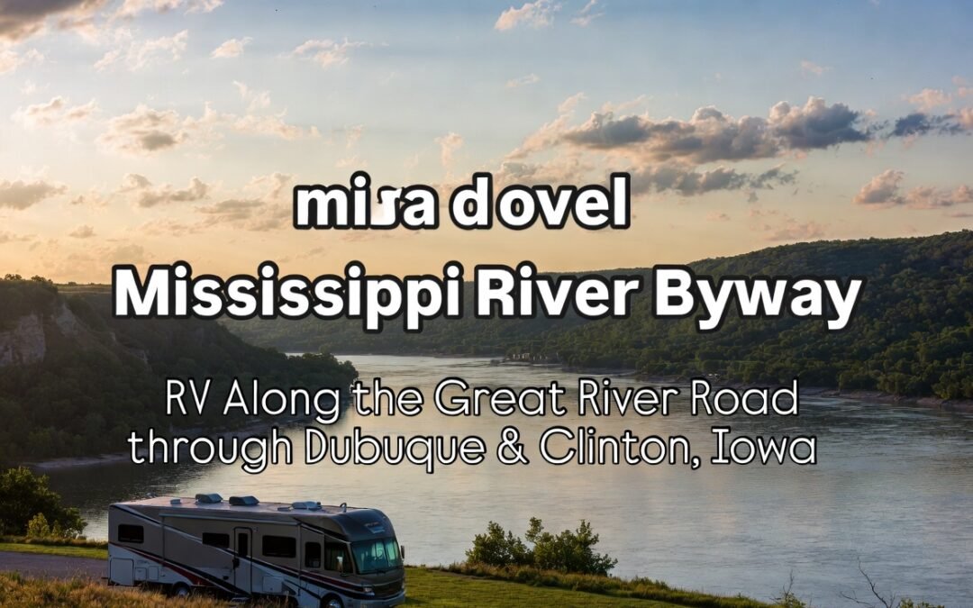 Affordable Mississippi River Byway: RV Along the Great River Road Through Dubuque and Clinton
