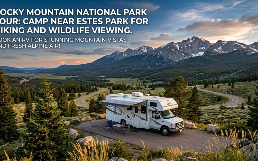 Rocky Mountain National Park Tour: Camp Near Estes Park for Hiking and Wildlife Viewing