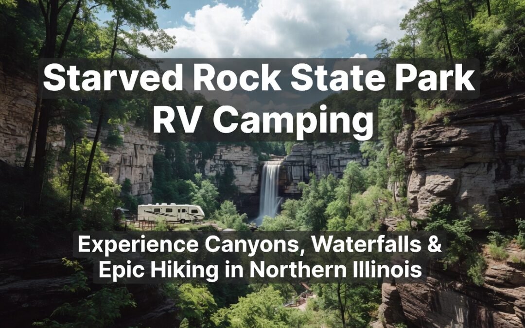 Starved Rock State Park: RV Camping Amidst Canyons and Waterfalls in Northern Illinois