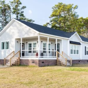 front elevation of Carolina Southern Belle manufactured home cheap single wide mobile homes for sale