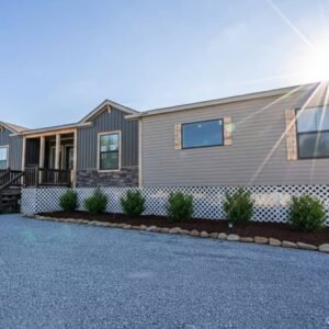 full side profile of The Bryant single wide mobile home