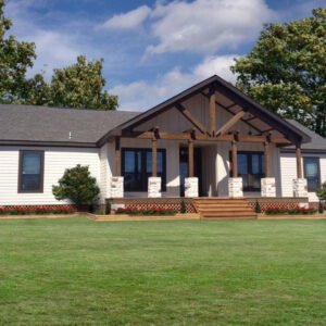 modern farmhouse décor inside luxury manufactured home movable double wides for sale