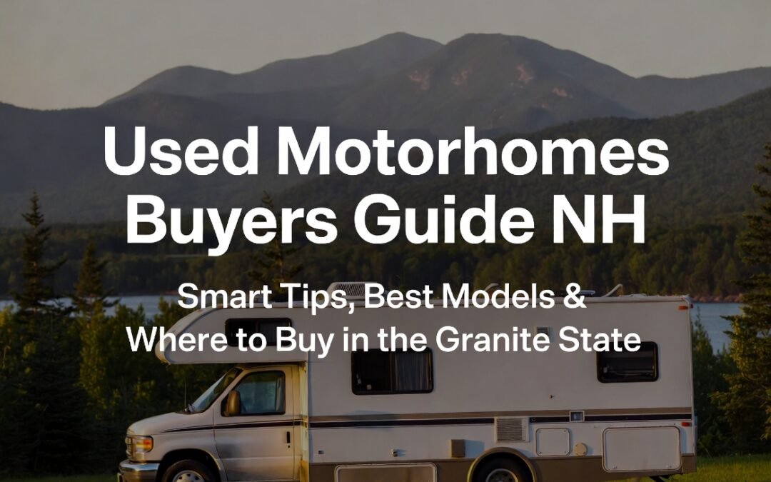 Used 2010 chevy conversion van for sale and  Motorhomes Buyers Guide NH